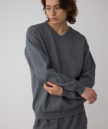 AZUL by moussy | スムースニットVネックトップス(ニット/セーター)