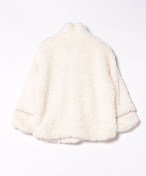 one way（ワンウェイ）の「リボンボアジャケット（ダウンジャケット/コート・レディース・ホワイト/アイボリー/ブラック/グレー・FREE）」の20枚目の写真