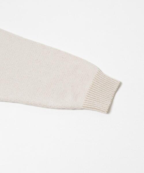 URBAN RESEARCH（アーバンリサーチ）の「ローゲージモールニット（ニット/セーター・メンズ・ネイビー/グリーン/ブラック/オフホワイト・MEDIUM/LARGE）」の12枚目の写真