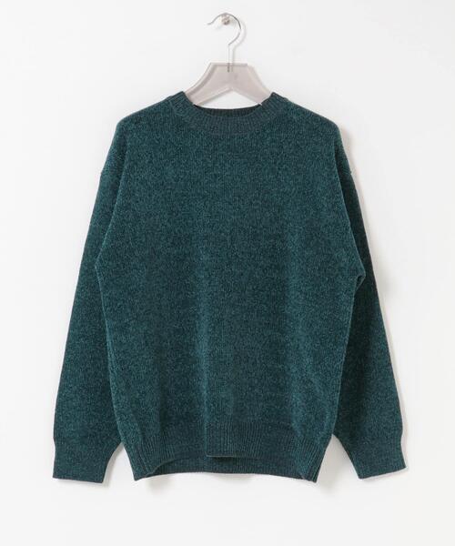 URBAN RESEARCH（アーバンリサーチ）の「ローゲージモールニット（ニット/セーター・メンズ・ネイビー/グリーン/ブラック/オフホワイト・MEDIUM/LARGE）」の22枚目の写真