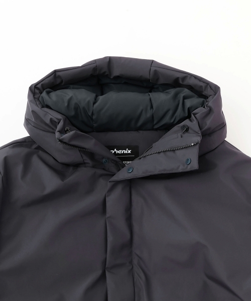 GLAZOS（グラソス）の「【GLSW.】【WINDSTOPPER BY GORE-TEX LABS】ダウンジャケット（ダウンジャケット/コート・キッズ・ネイビー/ブラック・LL/L/M）」の4枚目の写真