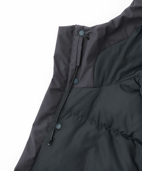 GLAZOS（グラソス）の「【GLSW.】【WINDSTOPPER BY GORE-TEX LABS】ダウンジャケット（ダウンジャケット/コート・キッズ・ネイビー/ブラック・LL/L/M）」の10枚目の写真