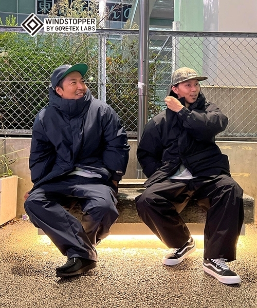 GLAZOS（グラソス）の「【GLSW.】【WINDSTOPPER BY GORE-TEX LABS】ダウンジャケット（ダウンジャケット/コート・キッズ・ネイビー/ブラック・LL/L/M）」の19枚目の写真