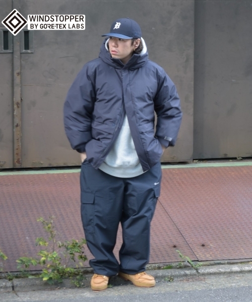 GLAZOS（グラソス）の「【GLSW.】【WINDSTOPPER BY GORE-TEX LABS】ダウンジャケット（ダウンジャケット/コート・キッズ・ネイビー/ブラック・LL/L/M）」の21枚目の写真