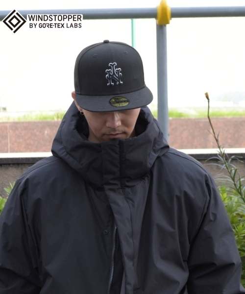GLAZOS(グラソス)の「【GLSW.】【WINDSTOPPER BY GORE-TEX LABS】ダウンジャケット(ダウンジャケット/コート・キッズ・ネイビー/ブラック・LL/L/M)」の12枚目の写真