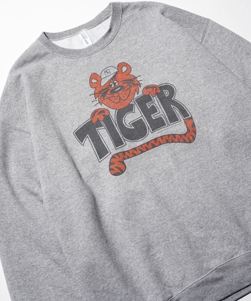 JERZEES / ジャージーズ TIGER CREW SWEAT タイガー プリント