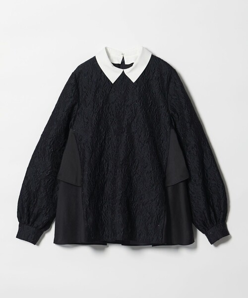 GISHA 2トーン ジャガード ブラウス（シャツ/ブラウス）｜UNITED