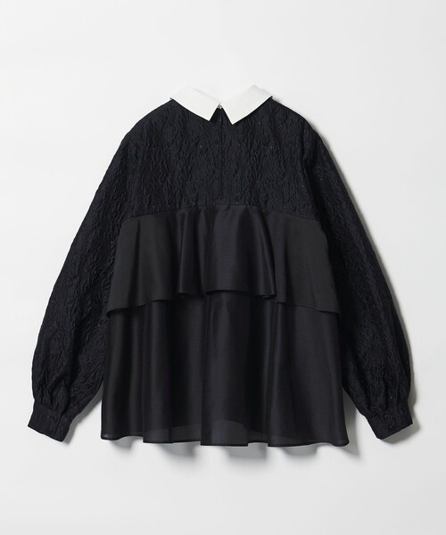 GISHA 2トーン ジャガード ブラウス（シャツ/ブラウス）｜UNITED