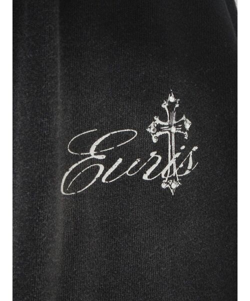 EVRIS（エヴリス）の「パウダースウェットワイドパンツ【セットアップ着用可能】（スウェットパンツ・レディース・アイボリー/ブラック/レッド/ブラウン・FREE）」の12枚目の写真