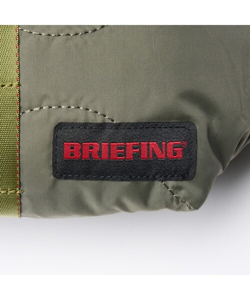 BRIEFING(ブリーフィング)の「【BRIEFING/ブリーフィング】QUILTED WALKER(ショルダーバッグ・メンズ・ブラック/オリーブ・FREE)」の8枚目の写真