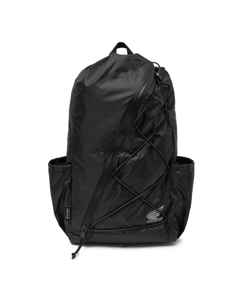 PHYPS MOTORCYCLE(フィップスモーターサイクル)の「Original Wing Logo Half Mesh Bag Black(バックパック/リュック・レディース・その他・FREE)」の3枚目の写真