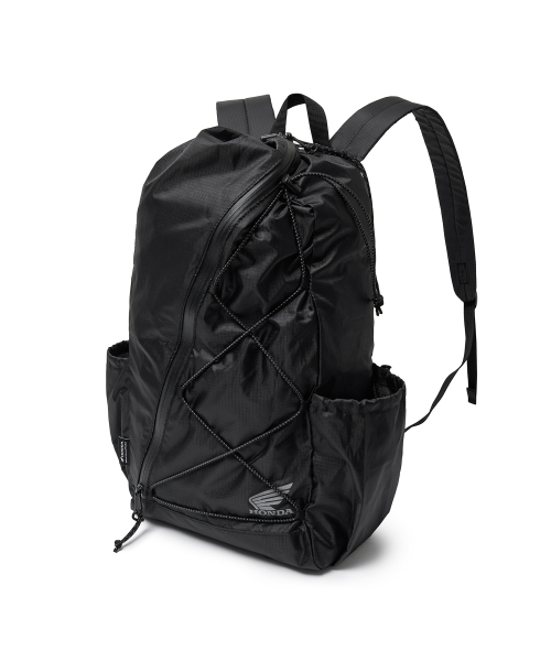 PHYPS MOTORCYCLE(フィップスモーターサイクル)の「Original Wing Logo Half Mesh Bag Black(バックパック/リュック・レディース・その他・FREE)」の4枚目の写真