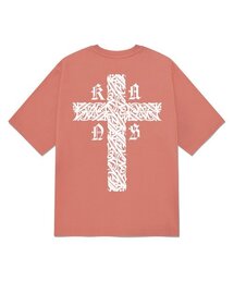 KGTP0205 ケルティッククロス 20番手 半袖Tシャツ インディピンク
