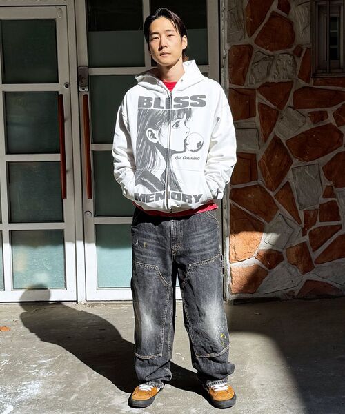 QT8 GARMENTS(キューティーエイトガーメント)の「TL Double Knee Washed Pants (Non-Painted Black)(デニムパンツ・レディース・その他・LARGE/X-LARGE)」の8枚目の写真