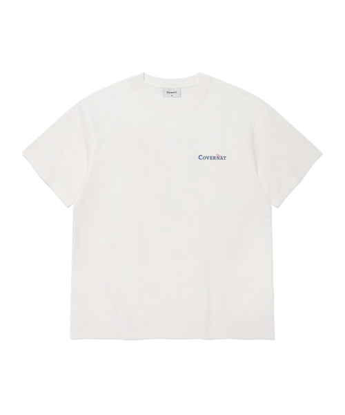 COVERNAT(カバーナット)の「スピマクワッドボードグラフィックTシャツホワイト(Tシャツ/カットソー・レディース・その他・X-SMALL/SMALL/MEDIUM/LARGE/X-LARGE/XX-LARGE)」の2枚目の写真