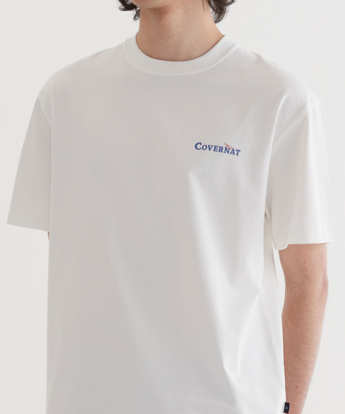 COVERNAT(カバーナット)の「スピマクワッドボードグラフィックTシャツホワイト(Tシャツ/カットソー・レディース・その他・X-SMALL/SMALL/MEDIUM/LARGE/X-LARGE/XX-LARGE)」の4枚目の写真