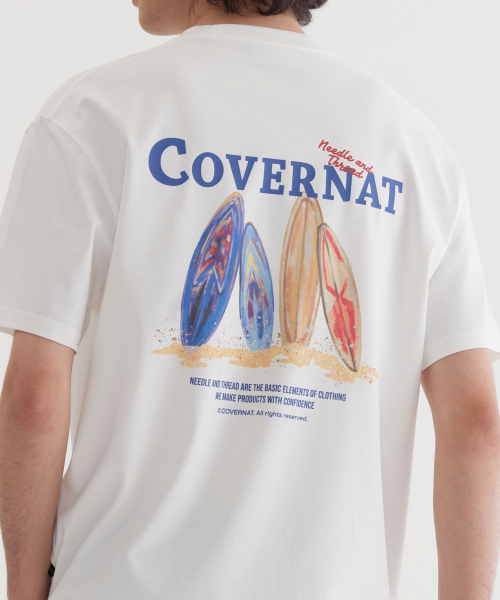 COVERNAT(カバーナット)の「スピマクワッドボードグラフィックTシャツホワイト(Tシャツ/カットソー・レディース・その他・X-SMALL/SMALL/MEDIUM/LARGE/X-LARGE/XX-LARGE)」の3枚目の写真
