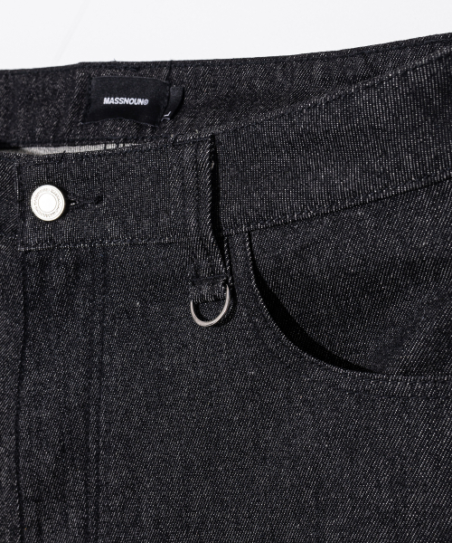 MASSNOUN（マスノウン）の「MSN ワークデニムパンツ MSFJP002-BK（デニムパンツ・レディース・その他・LARGE/MEDIUM/X-LARGE）」の4枚目の写真