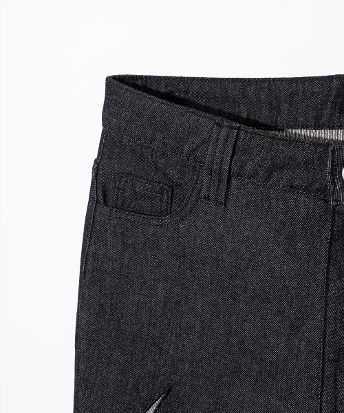 MASSNOUN（マスノウン）の「MSN ワークデニムパンツ MSFJP002-BK（デニムパンツ・レディース・その他・LARGE/MEDIUM/X-LARGE）」の5枚目の写真
