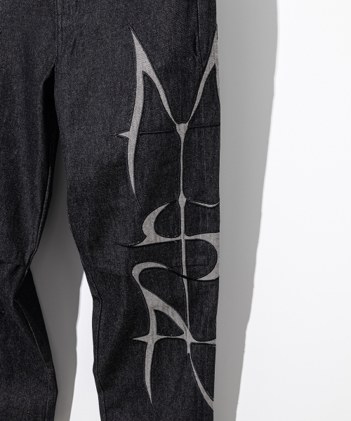 MASSNOUN（マスノウン）の「MSN ワークデニムパンツ MSFJP002-BK（デニムパンツ・レディース・その他・LARGE/MEDIUM/X-LARGE）」の6枚目の写真