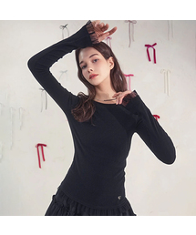 Mirage Lace Frill Tee_5Colors