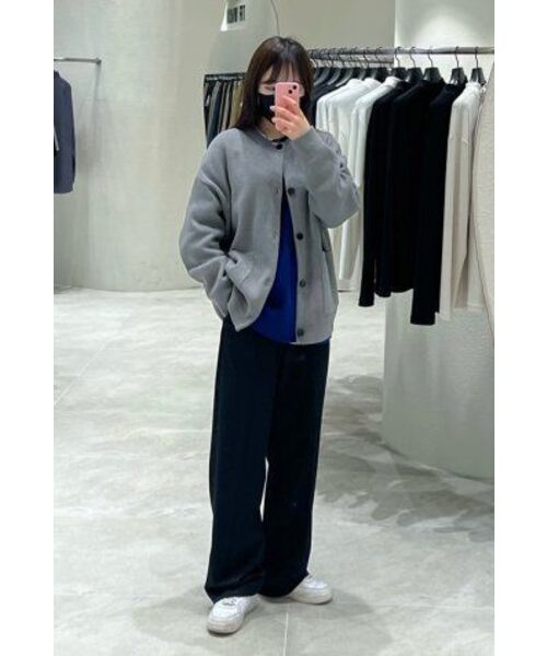 DRAW FIT（ドローフィット）の「オーバーサイズウールラウンドカーディガン[M.CHARCOAL]（カーディガン/ボレロ・メンズ・その他・X-LARGE/LARGE/MEDIUM）」の6枚目の写真