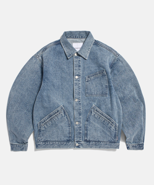 ESPIONAGE(エスピオナジ)の「91 Denim Trucker Jacket Light Indigo(デニムジャケット・レディース・その他・MEDIUM/LARGE/X-LARGE)」の1枚目の写真