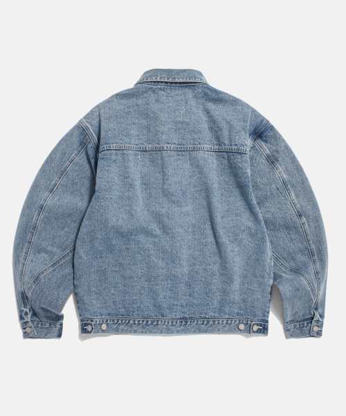 ESPIONAGE(エスピオナジ)の「91 Denim Trucker Jacket Light Indigo(デニムジャケット・レディース・その他・MEDIUM/LARGE/X-LARGE)」の2枚目の写真