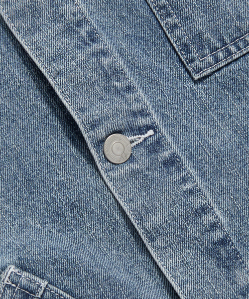 ESPIONAGE(エスピオナジ)の「91 Denim Trucker Jacket Light Indigo(デニムジャケット・レディース・その他・MEDIUM/LARGE/X-LARGE)」の7枚目の写真