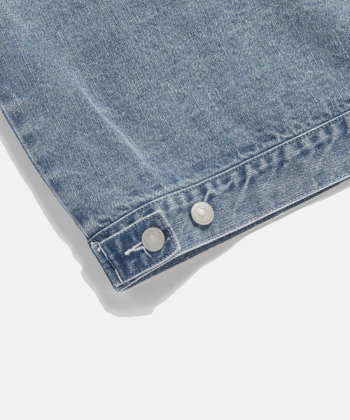 ESPIONAGE(エスピオナジ)の「91 Denim Trucker Jacket Light Indigo(デニムジャケット・レディース・その他・MEDIUM/LARGE/X-LARGE)」の13枚目の写真