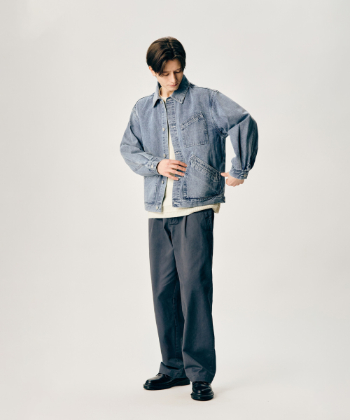 ESPIONAGE(エスピオナジ)の「91 Denim Trucker Jacket Light Indigo(デニムジャケット・レディース・その他・MEDIUM/LARGE/X-LARGE)」の14枚目の写真