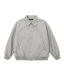 SEARCH410（サーチ410）の「Basic Collar Varsity Jumper Gray（その他アウター）」