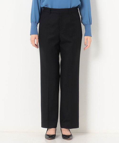 K.T KIYOKO TAKASE(キヨコタカセ)の「〔 TALLサイズ 〕 【セットアップ対応】2WAY ストレッチフラノ スリムストレートパンツ(その他パンツ・レディース・トップグレー・13号)」の5枚目の写真