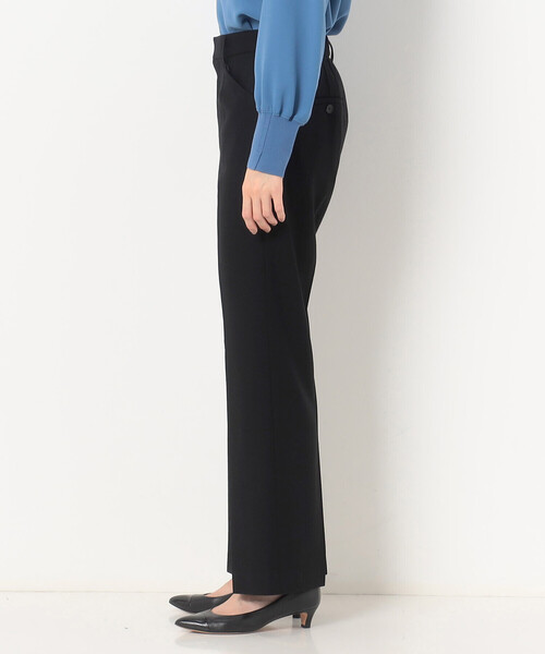 K.T KIYOKO TAKASE(キヨコタカセ)の「〔 TALLサイズ 〕 【セットアップ対応】2WAY ストレッチフラノ スリムストレートパンツ(その他パンツ・レディース・トップグレー・13号)」の6枚目の写真