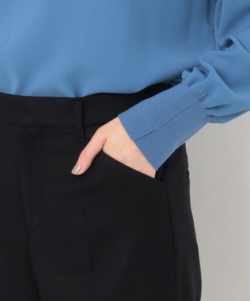 K.T KIYOKO TAKASE(キヨコタカセ)の「〔 TALLサイズ 〕 【セットアップ対応】2WAY ストレッチフラノ スリムストレートパンツ(その他パンツ・レディース・トップグレー・13号)」の10枚目の写真