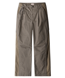 ETCE（イーティーシーイー）の「CURVED SIDE STRAP PANTS (BROWN)（その他パンツ）」