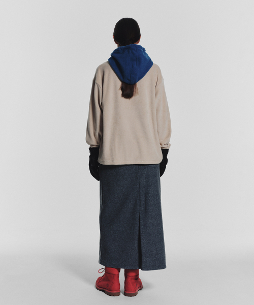 MENASOO(ミナス)の「Applique Velour Sweatshirt_Beige(スウェット・レディース・Beige・F)」の16枚目の写真