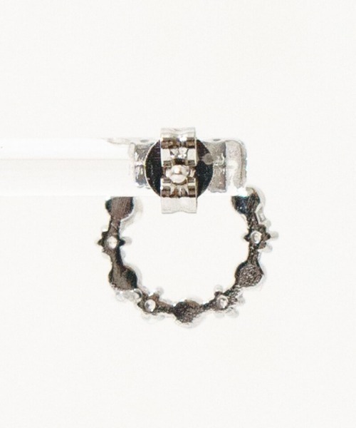 flower（フラワー）の「リースピアス（ピアス（片耳用）・レディース・シルバー・FREE）」の7枚目の写真