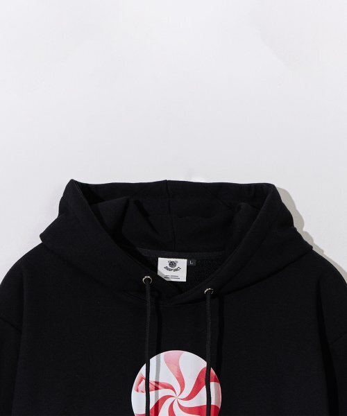 DYSFUNCT（ディスファンクト）の「Lollipop Candy Hoodie (BLACK)（パーカー・レディース・その他・LARGE/MEDIUM）」の2枚目の写真