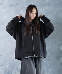 NOIZY�i�m�C�W�[�j�́uThreads Utility Zip-Up Hoodie / �����|�C���g �h�J �W�b�v�p�[�J�[ �X�E�F�b�g�p�[�J�[ �t�[�f�B�[�i�p�[�J�[�j�v