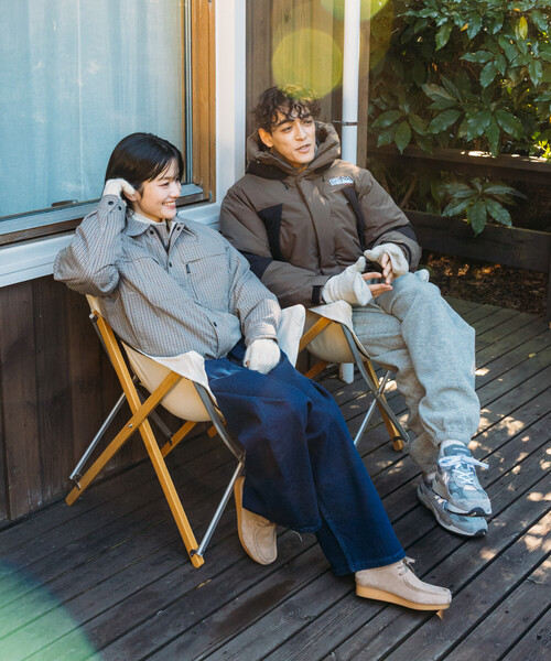 FREAK'S STORE(フリークスストア)の「Foxfire × FREAK'S STORE/フォックスファイヤー 別注 パディング フィッシングポケットジャケット(ブルゾン・レディース・グレー/ネイビー/ベージュ・フリ-)」の4枚目の写真