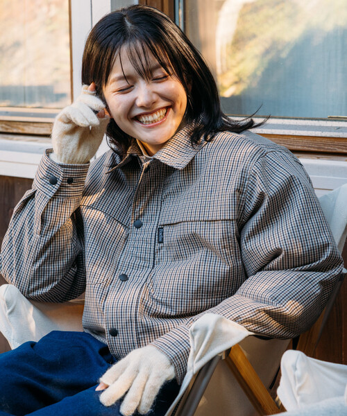 FREAK'S STORE(フリークスストア)の「Foxfire × FREAK'S STORE/フォックスファイヤー 別注 パディング フィッシングポケットジャケット(ブルゾン・レディース・グレー/ネイビー/ベージュ・フリ-)」の12枚目の写真