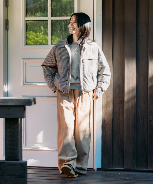 FREAK'S STORE(フリークスストア)の「Foxfire × FREAK'S STORE/フォックスファイヤー 別注 パディング フィッシングポケットジャケット(ブルゾン・レディース・グレー/ネイビー/ベージュ・フリ-)」の20枚目の写真