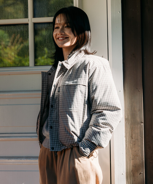 FREAK'S STORE(フリークスストア)の「Foxfire × FREAK'S STORE/フォックスファイヤー 別注 パディング フィッシングポケットジャケット(ブルゾン・レディース・グレー/ネイビー/ベージュ・フリ-)」の21枚目の写真