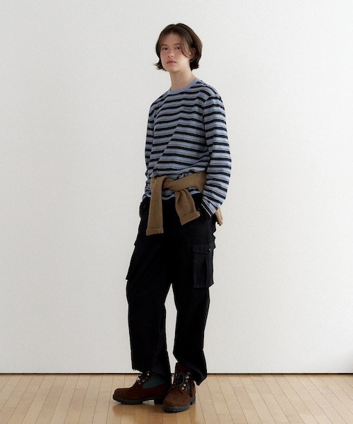 COVERNAT(カバーナット)の「WOMAN CARGO PANTS(カーゴパンツ・レディース・オリーブ/ブラック・MEDIUM/SMALL/LARGE)」の2枚目の写真