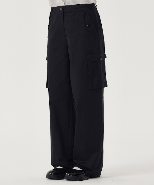 COVERNAT(カバーナット)の「WOMAN CARGO PANTS(カーゴパンツ・レディース・オリーブ/ブラック・MEDIUM/SMALL/LARGE)」の12枚目の写真