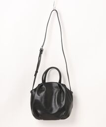 tsumori chisato CARRY | ハンドバッグ　ツモリチサト　ラムギャザー(ハンドバッグ)