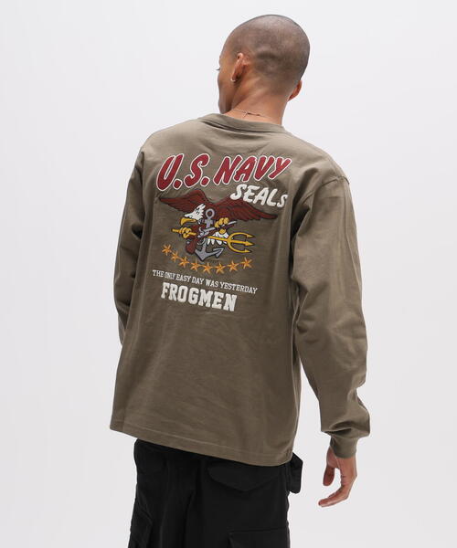 ティーズ ページ. セール】DP EMB． L／S TEE NAVY SEALS（Tシャツ