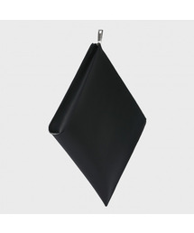 PROXY.L（プロキシエル）の「Round bottom clutch large (Black)（クラッチバッグ）」