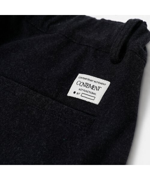 CONTEMENT(コンテメント)の「360°ストレッチウールパンツ(C/グレー)(その他パンツ・メンズ・ブラック・MEDIUM/LARGE/X-LARGE)」の5枚目の写真